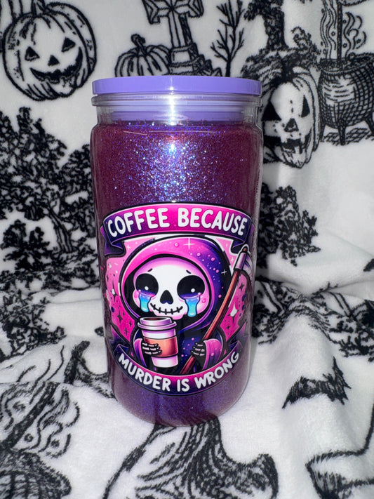 Dry glitter can